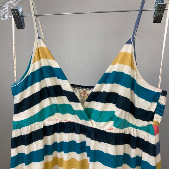 Multi Colored Striped Midi Dress - Picture 2 of 3